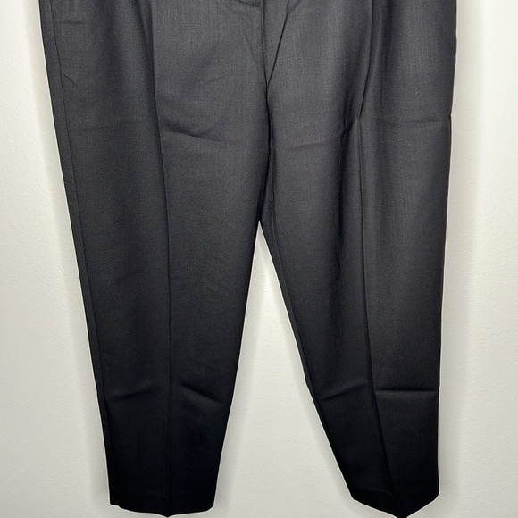 Away Travel The Laid Back Wool Blend Stretch Trouser in Black NWT! - Picture 6 of 14
